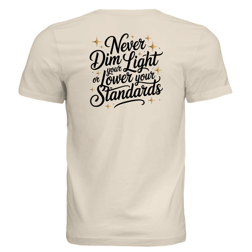 Solid Natural Triblend - 3413C - BACK