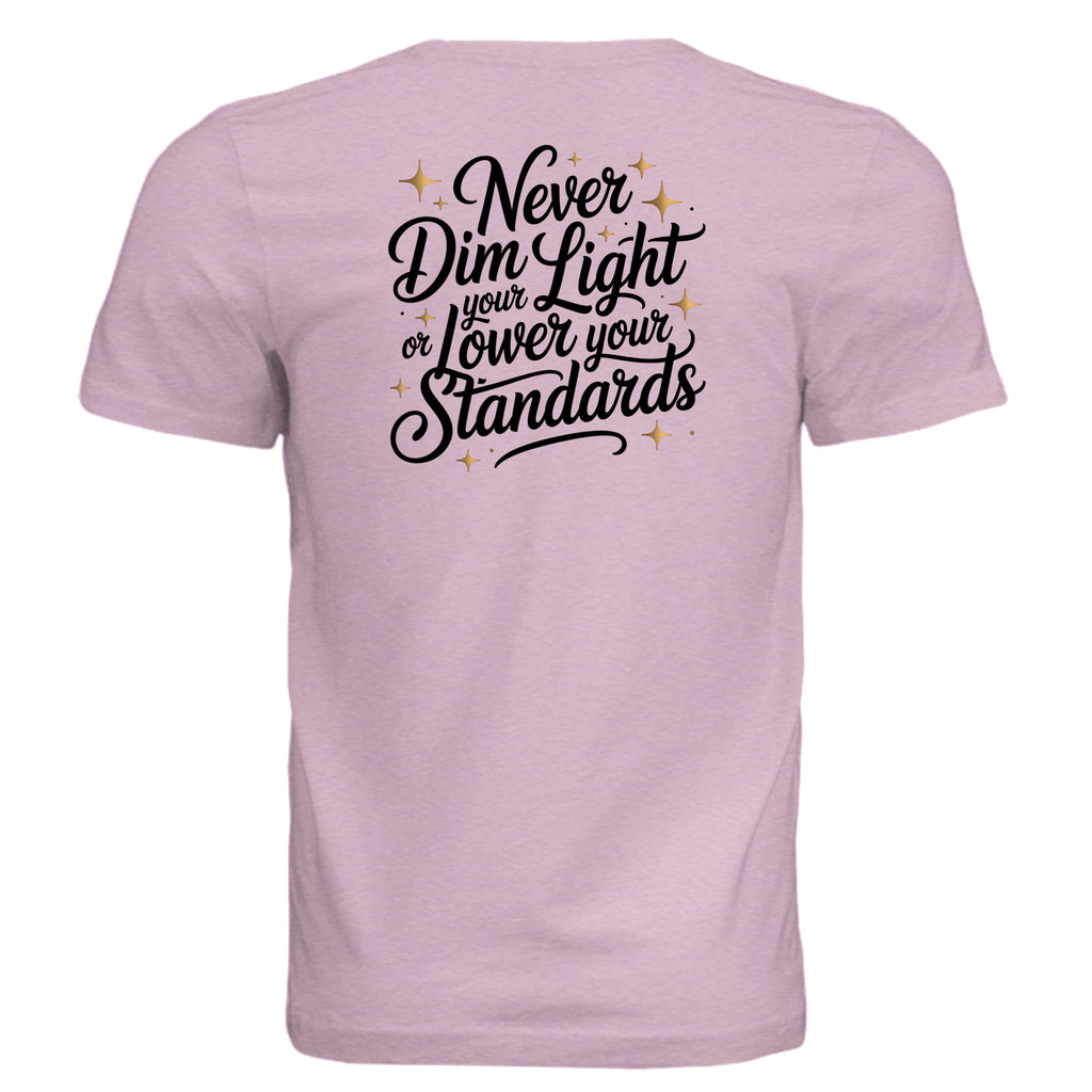Lilac Triblend - 3413C - BACK