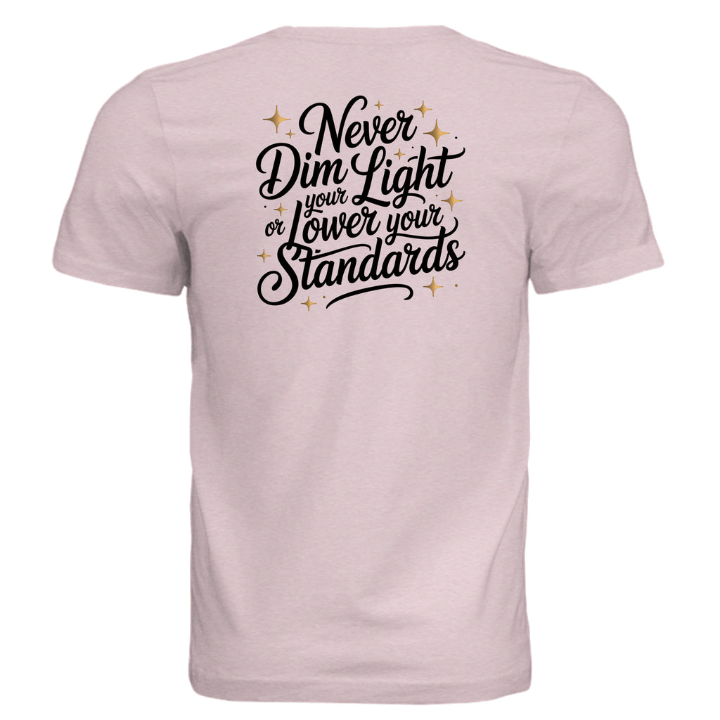 Pink Triblend - 3413C - BACK