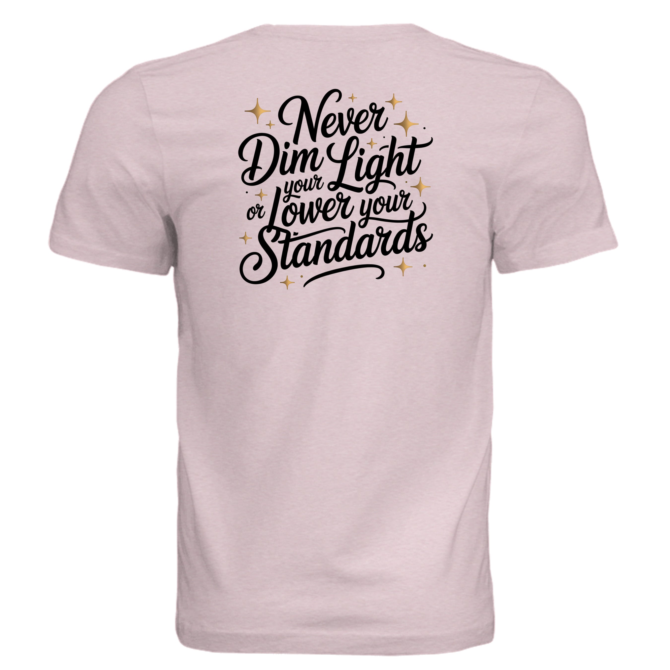Pink Triblend - 3413C - BACK