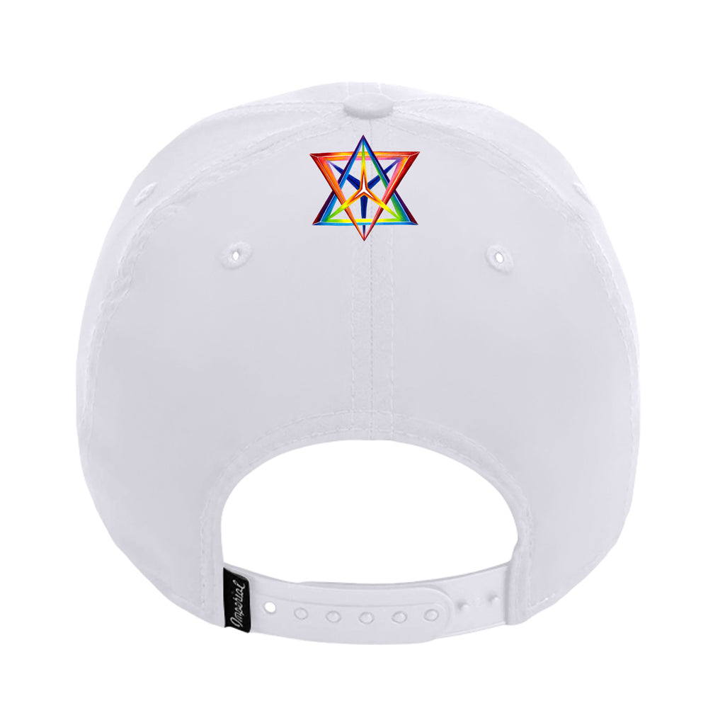White/ Blue/ Red/ White - 7054 - BACK