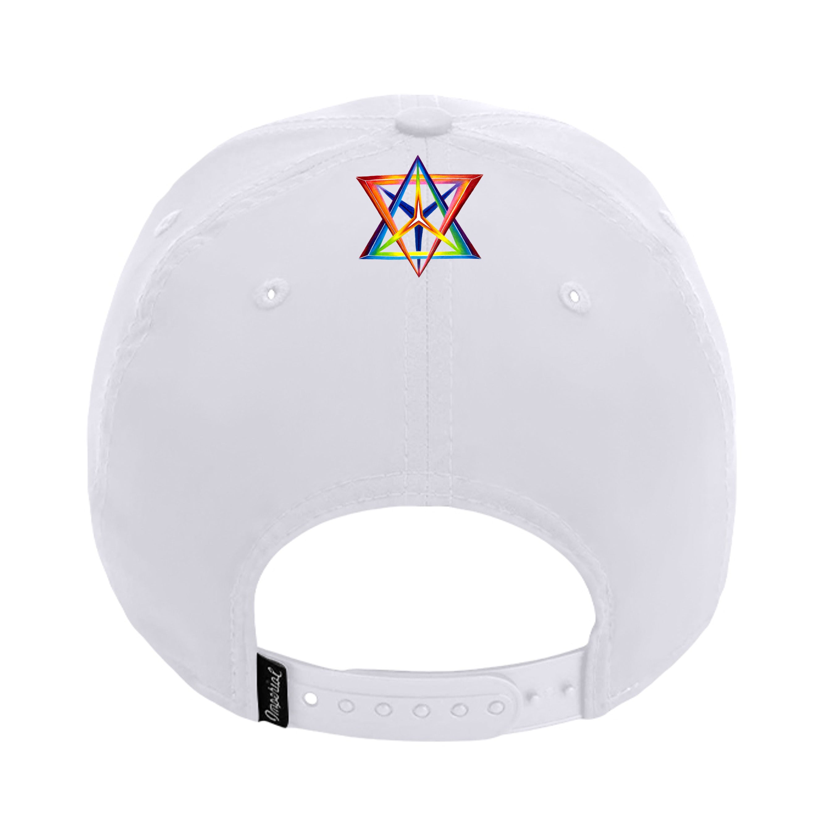 White/ Blue/ Red/ White - 7054 - BACK