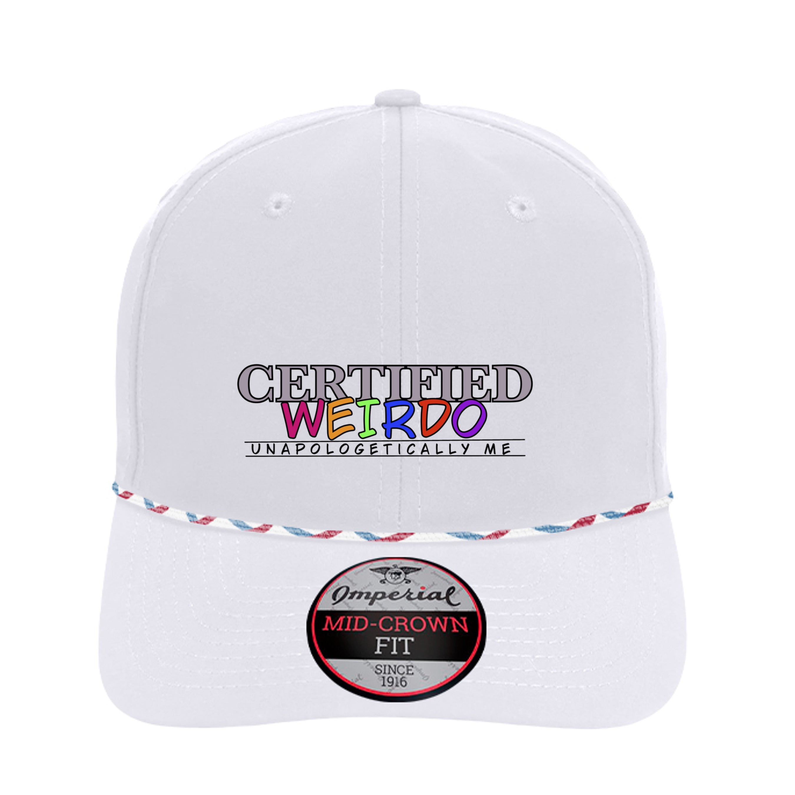 White/ Blue/ Red/ White - 7054 - FRONT