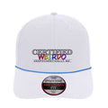White/ Royal - 7054 - FRONT