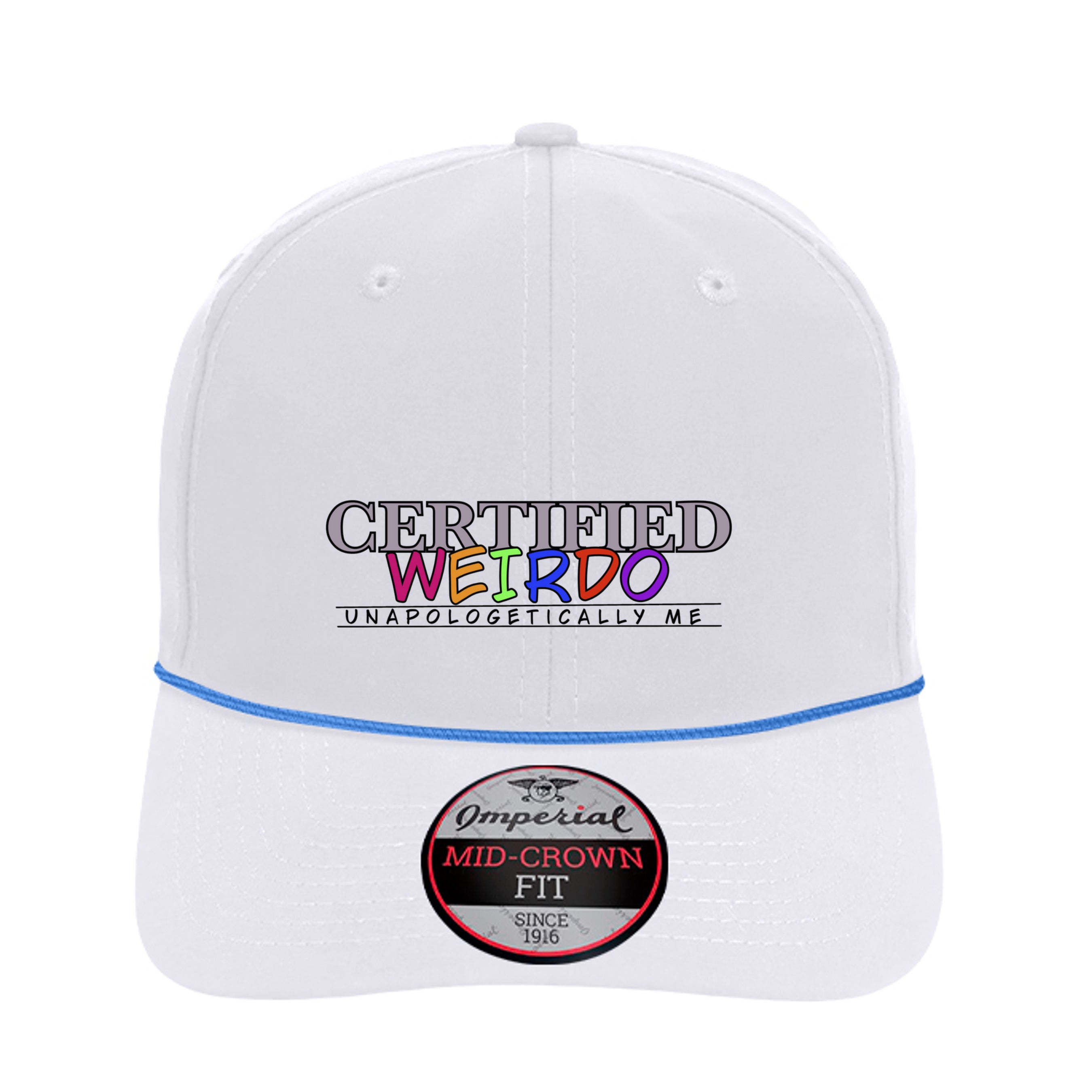 White/ Royal - 7054 - FRONT