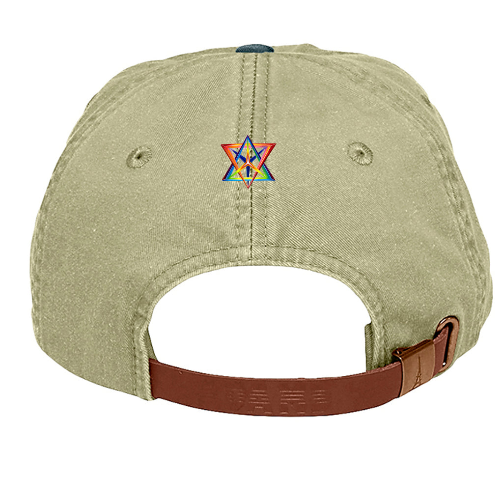 KHAKI/NAVY - AD969 - BACK